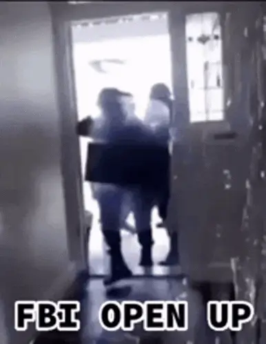 FBI Open Up Door Breach