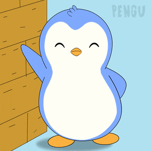 Cute Pengu Penguin's Howdy Wave