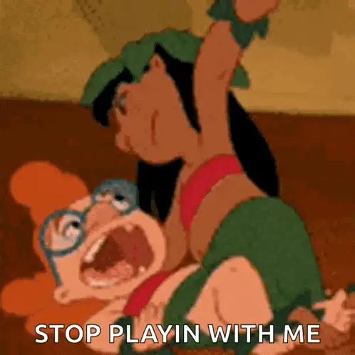 Beating Up Lilo