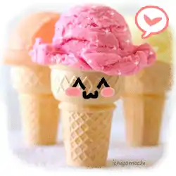 Siredgrl's Cute Pink Ice Cream Cone