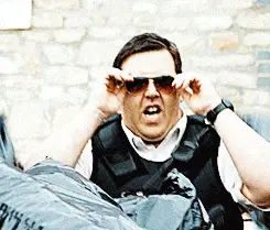 Nick Frost in Hot Fuzz: Fuck Yeah!