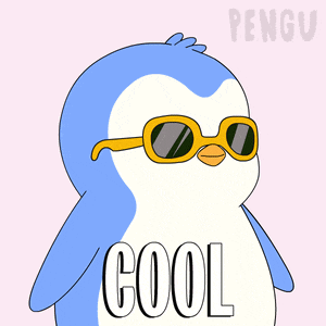 Cool Pengu Penguin with Sunglasses
