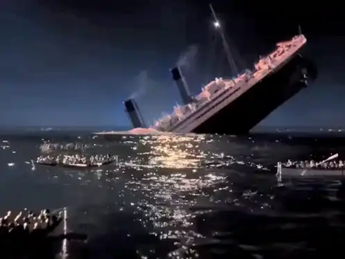 A Night To Remember: Titanic Sinking Scene
