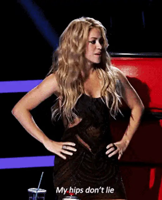Shakira Sings 'My Hips Don't Lie'