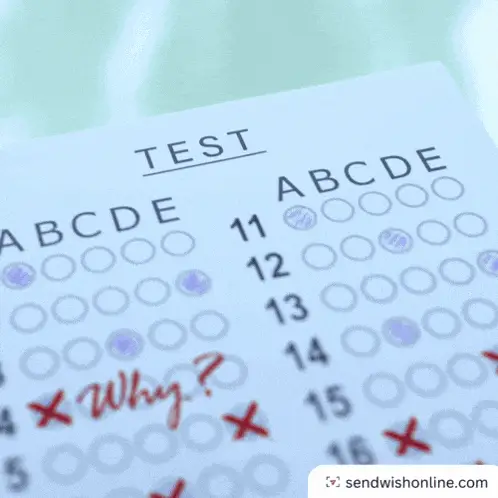 Test Failure: Receiving an F- Grade