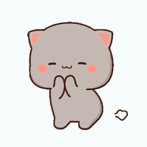 Peach Goma Cute Cat Animation