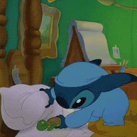 Sleepy Stitch Goes to Bed