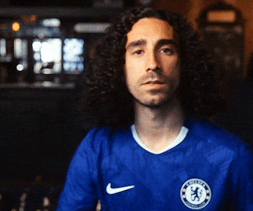 Marc Cucurella in Chelsea FC Jersey