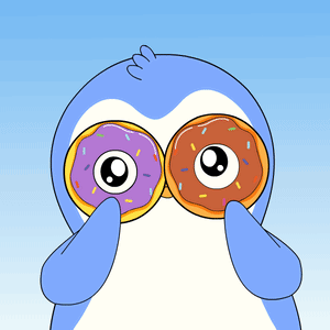 Penguin Donut Hello