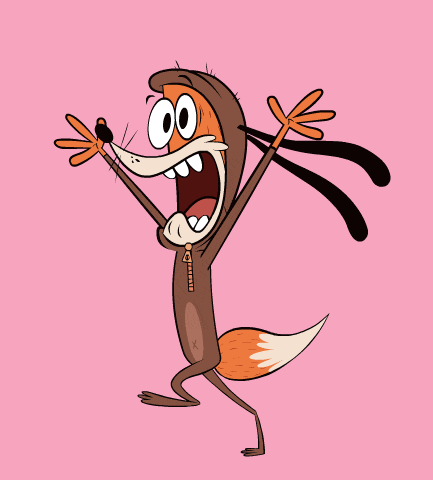 Zip Zip Fox Shocked Reaction