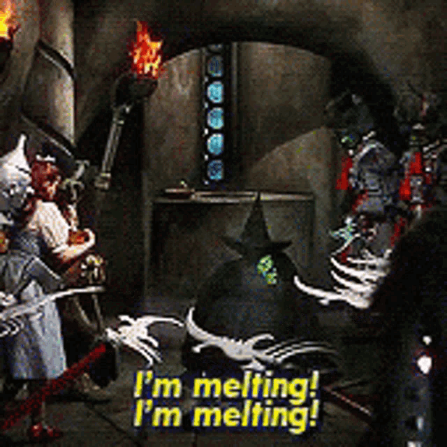 Wicked Witch of the West Melting in Oz