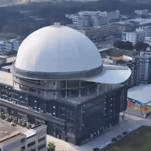 Giant Baseball Cap Building