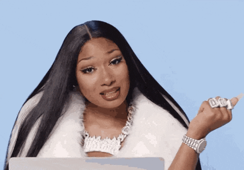 Megan Thee Stallion Periodt Hair Flip