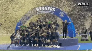 PSG Paris Saint Germain Champions League Win