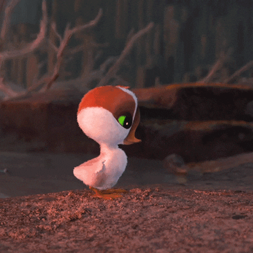 Brightbill Swept Away By The Waves