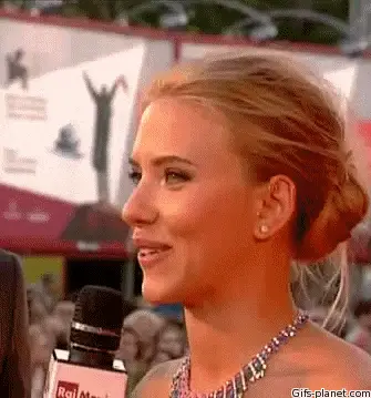 Woman Winks and Smiles