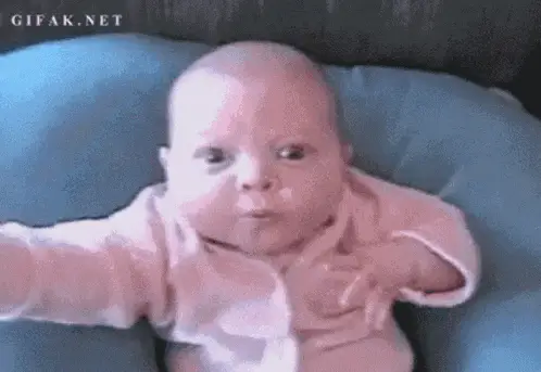 Baby's Mischievous Wink – baby memes meme GIF free download no watermark 2026