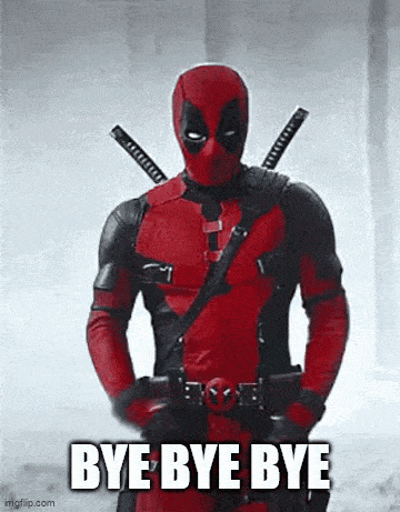 Deadpool's Iconic Bye Bye Bye Gesture