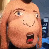 Belly Bounce Animated Face