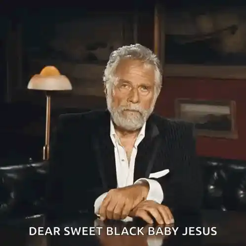 Sweet Jesus Facepalm Reaction Meme