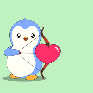 Penguin Cupid: I Love You