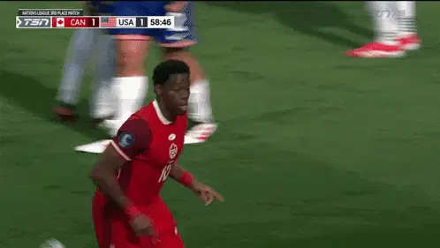Jonathan David Canada Mens Soccer Team – free GIF download | meme platform | memes GIF