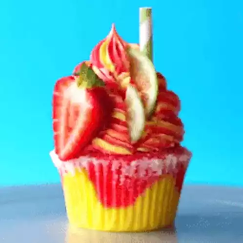 Cupcake Strawberry Margarita Cupcakes