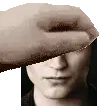 Robert Pattinson as Edward Cullen Face Cover Sticker