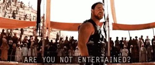 Russell Crowe: Are You Not Entertained?