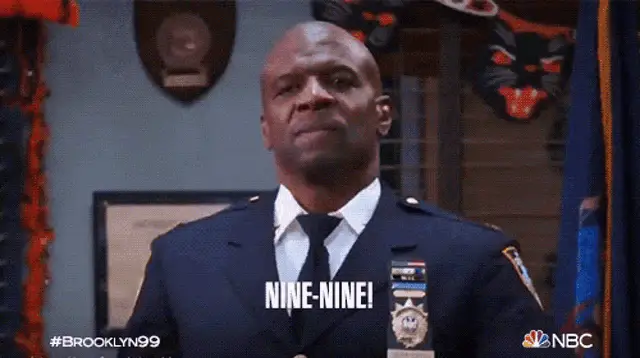 Terry Jeffords & Brooklyn Nine-Nine Cast Cheer