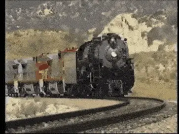 ATSF 3751 Santa Fe Steam Locomotive