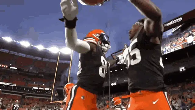 Cleveland Browns Win! David Njoku & Myles Garrett
