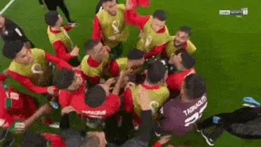 Morocco World Cup Celebration with Yassine Bounou