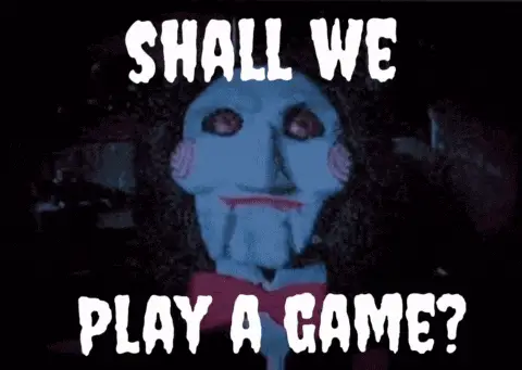 Shall We Play A Game? - Saw Puppet