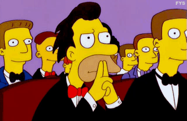 Lenny Leonard Thinking in The Simpsons