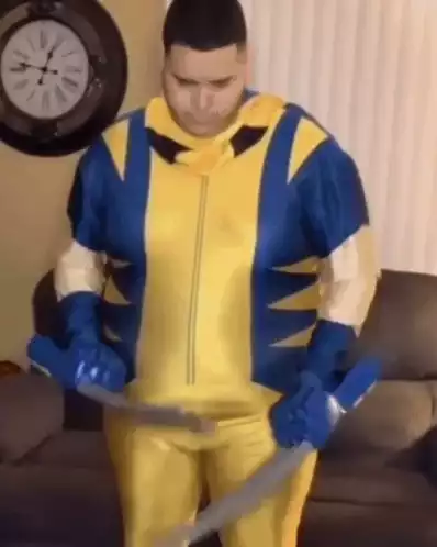Fat Wolverine Cosplay Transformation