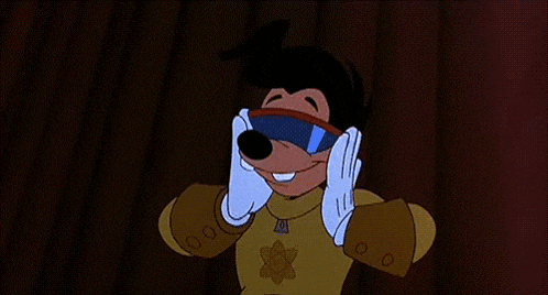 Max Gives Thumbs Up in A Goofy Movie