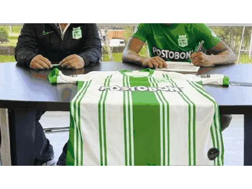 Atletico Nacional Player Signing Contract