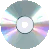 CD Spinning Holographic Disc