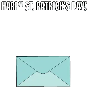 St Patricks Day Leprechaun Sticker