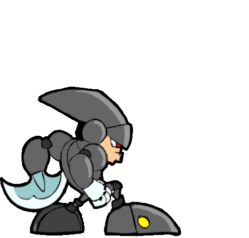 Alloy Newgrounds Robot Transformation Sticker