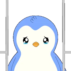 Guilty Penguin Behind Bars