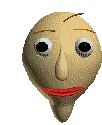 Baldi Baldis Basics Nodding Face Sticker