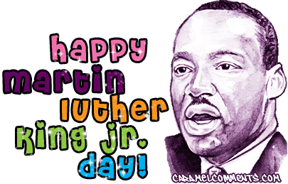 Happy Martin Luther King Jr Day MLK Sticker