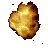 Deltarune Pixel Art Explosion Effect