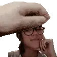 Ana Serious Hands on Hips Sticker