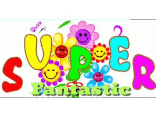 Super Fantastic Sign Sticker