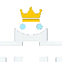 Bernard the King Cartoon Sticker