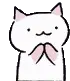 Cute Cat Surprised Reaction Meme Sticker