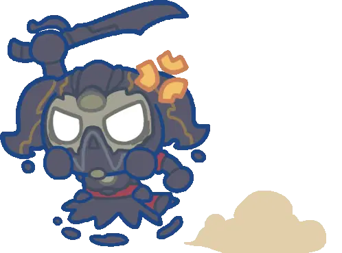 Gaius Van Baesar Running Sticker